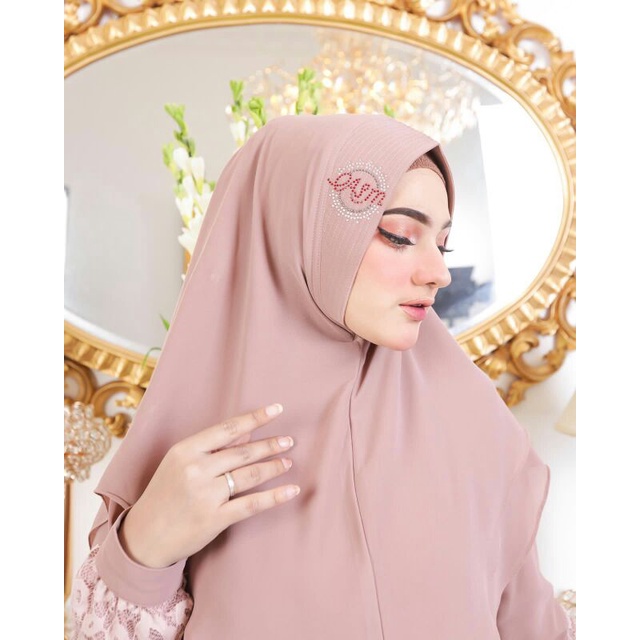 Syari terbaru Annisa ceruty babydoll mix brukat