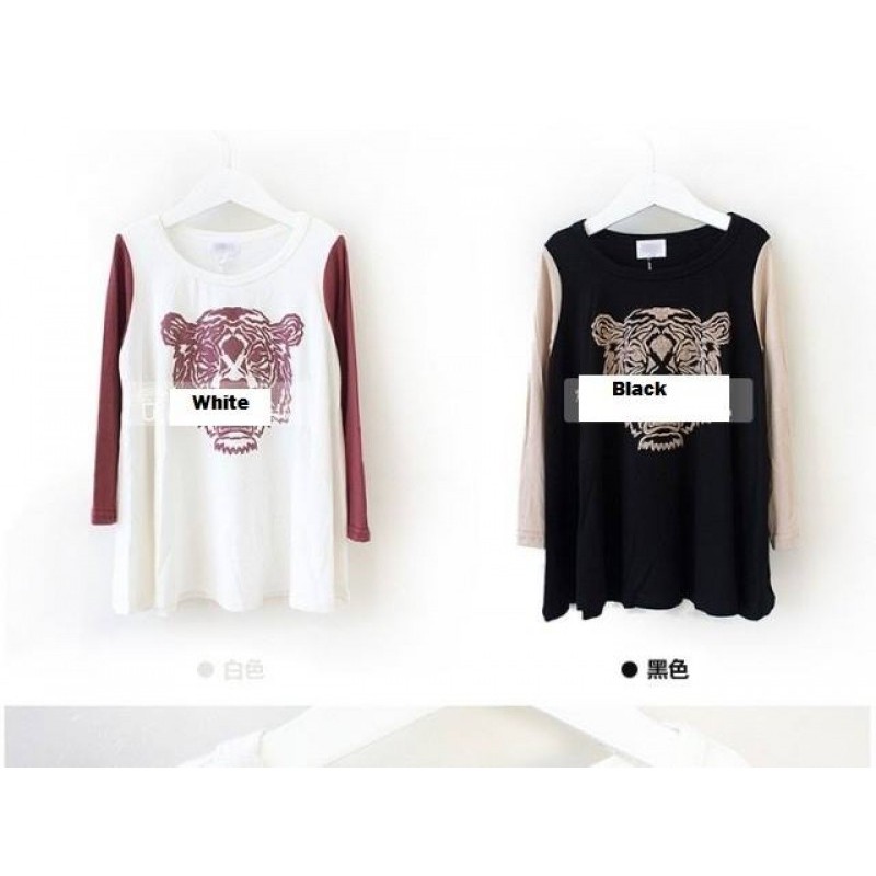 Fashion - White And Black Long Sleeve Shirt