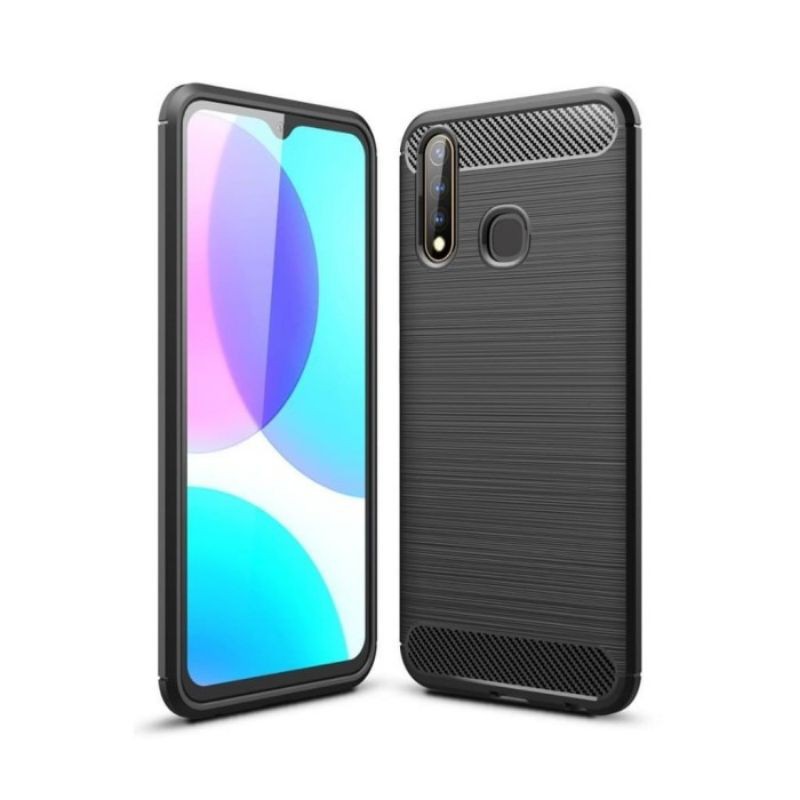 Fashion case vivo y21i fibercarbon case