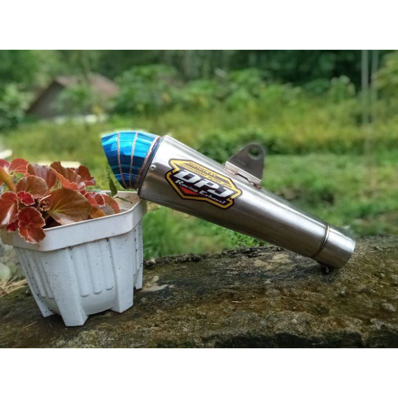 selincer kenalpot dpj jiksaw blue tipe ngker inlet 50mm