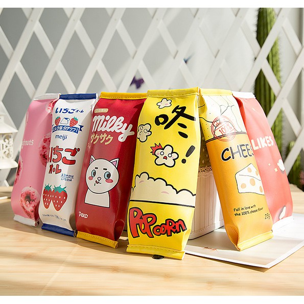 

Tempat Pensil Milky, Popcorn, Rabbit Candy