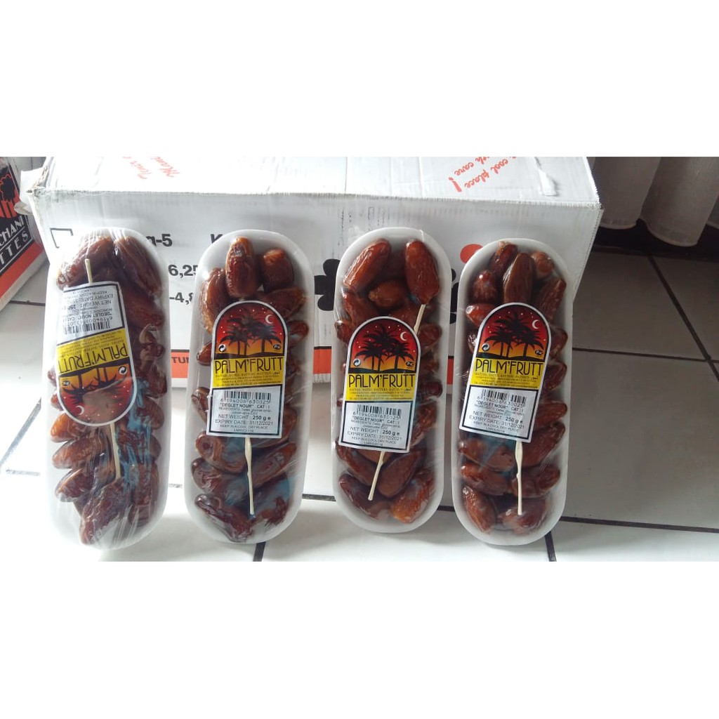 

Jual kurma palm fruit 250 gr (per dus/per pack) - Murah banget