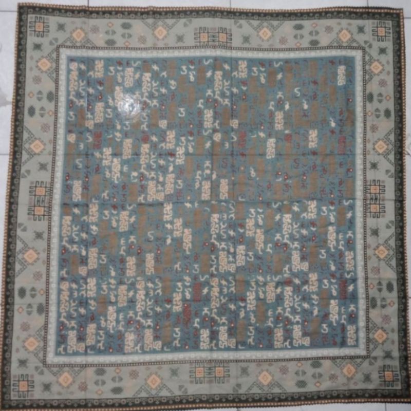 Hijab Segiempat Motif Etnic Terbaru Jilbab Segiempat Motif Kerudung