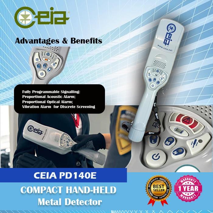 Metal  | Ceia Hand-Held Metal Detector Pd140E