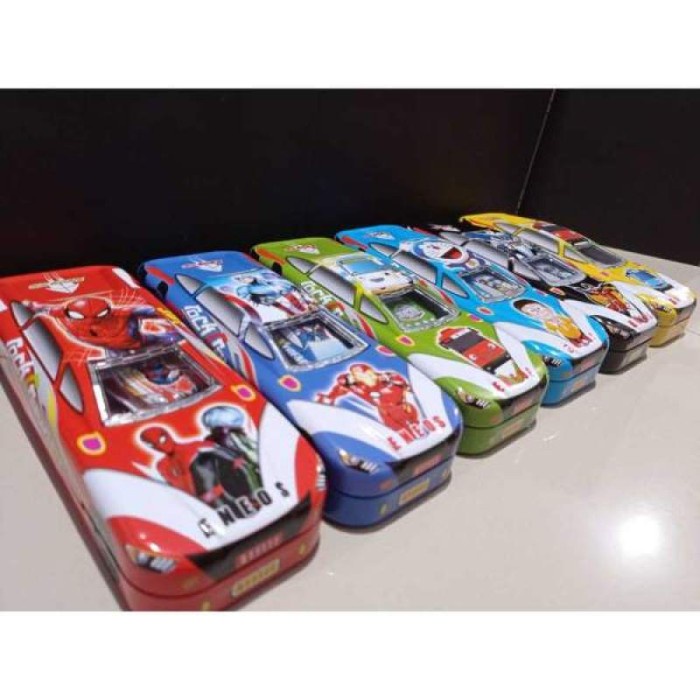 

Terlaris Kotak Pensil B 583 Model Mobil - Pensil Case Kaleng Limited