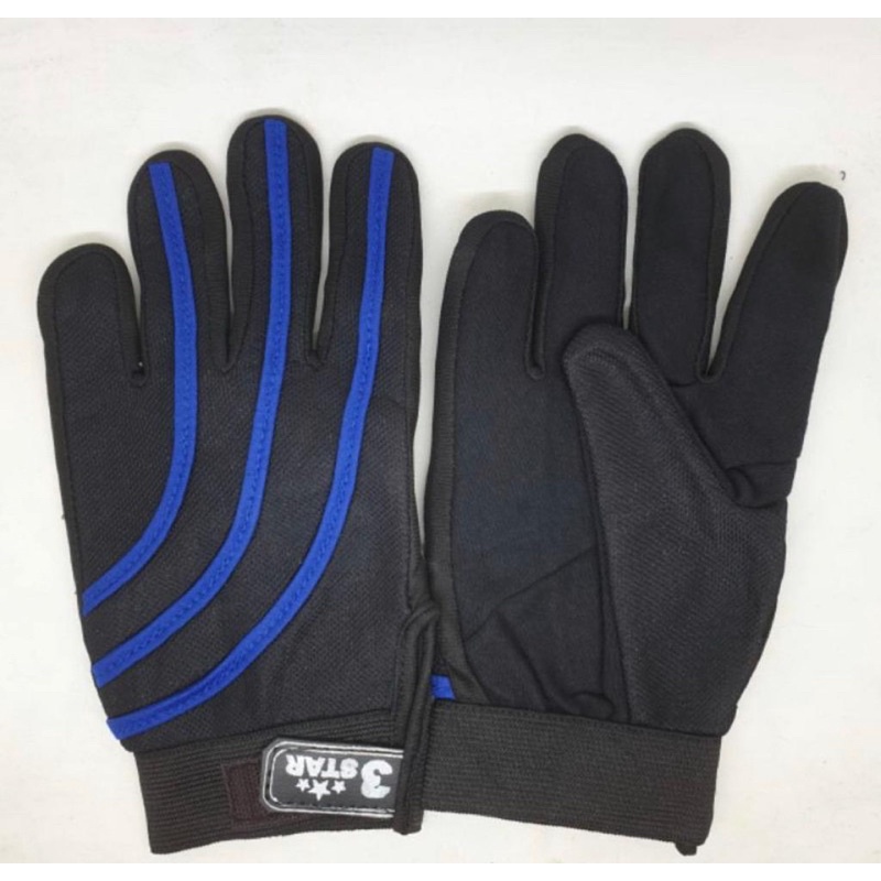 sarung tangan motor garis full