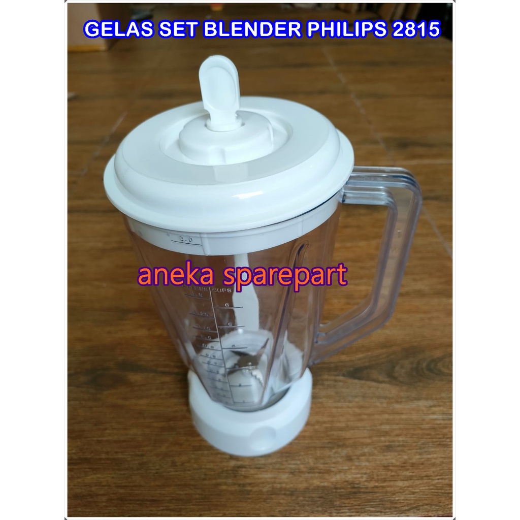 GELAS SET BLENDER PHILIPS HR 2810 HR 2815