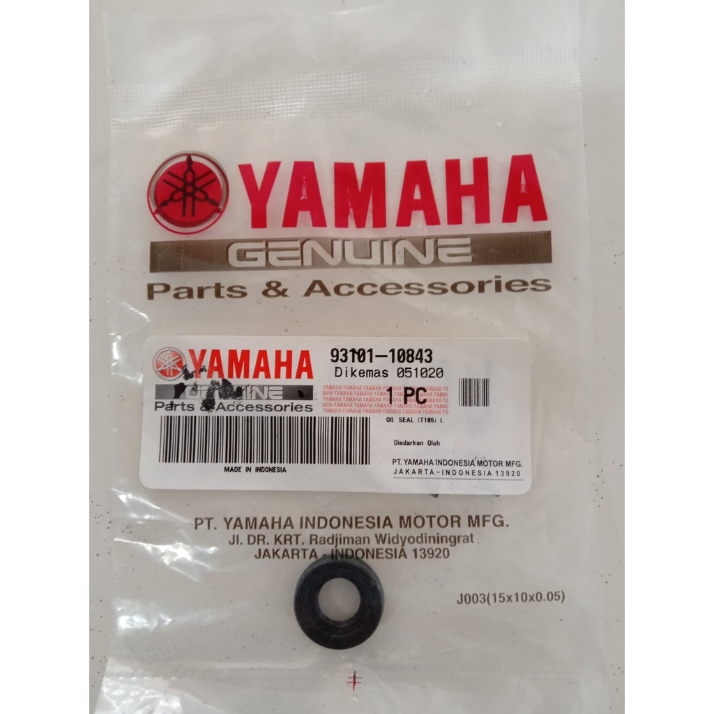 Oil Seal Sil Bak Kopling Yamaha Vega Crypton Vixion Byson 93101 10843 93101 10810