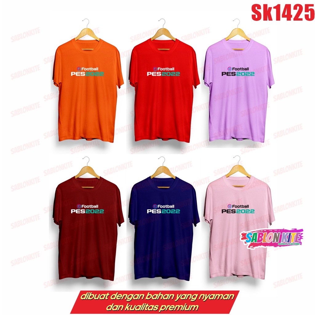 MURAH!!! KAOS PES 2022 FOOTBALL PES 2022 SK1425 UNISEX