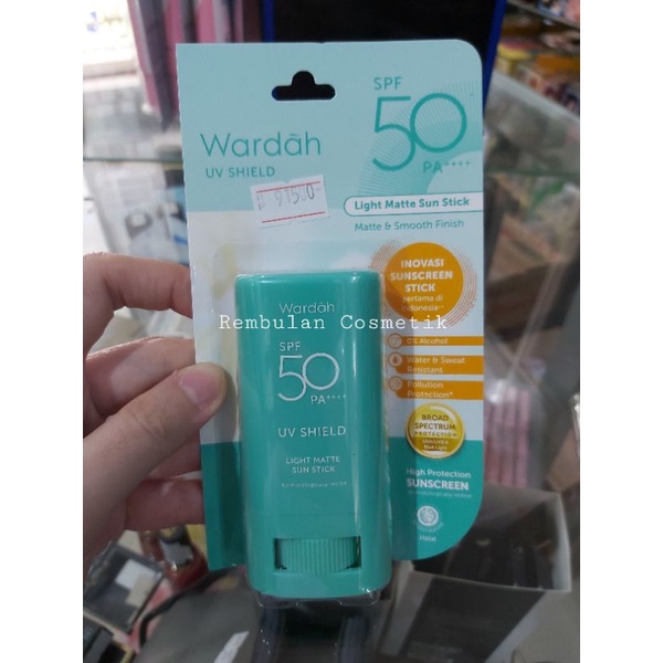 WARDAH UV SHIELD SPF 50 PA++++ UV SHIELD LIGHT MATTE SUN STICK