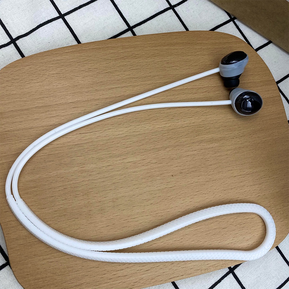 Case earphone bluetooth Samsung Galaxy Buds pro Portable Bahan Silikon Dengan Tali Lanyard