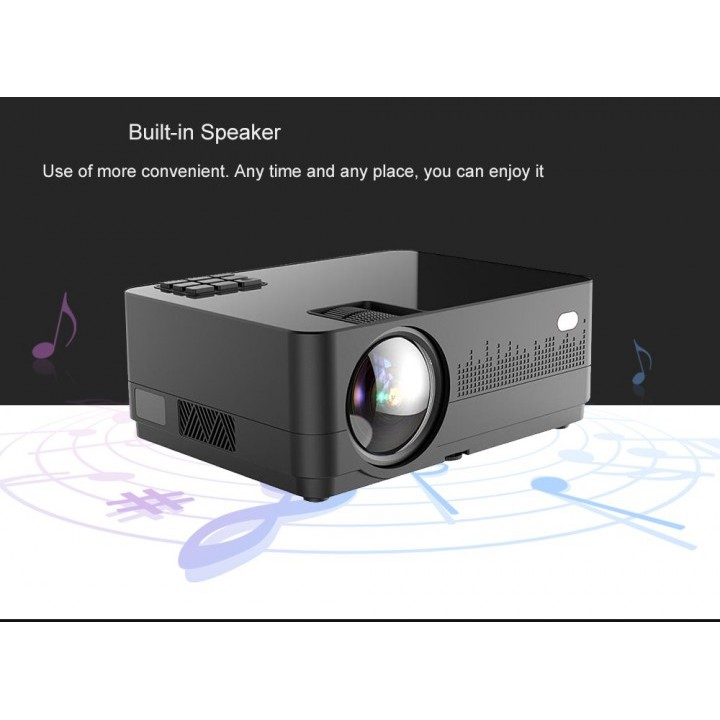 HQ3 LED Multimedia Projector 2500 Lumens - WiFi and Mirroring Function