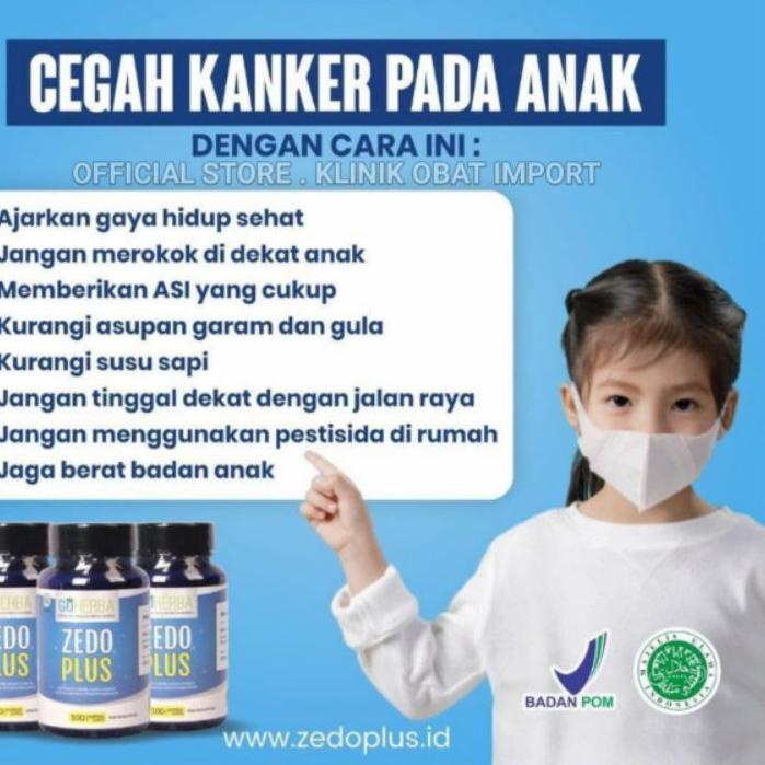 PZ5108 GoHerba Zedo Plus Obat Kanker Kulit .