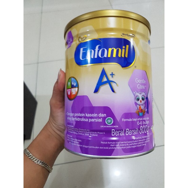 

ENFAMIL A+ GENTLECARE STEP 1 (0-6 bulan) dan STEP 3 (1-3 tahun) 800gram