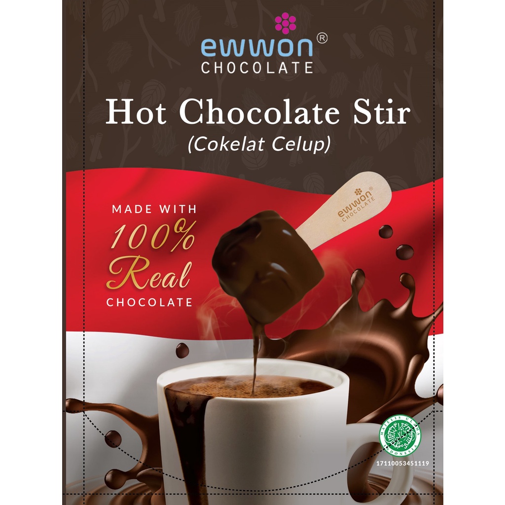 

Ewwon Minuman Cokelat Celup Dark 60g