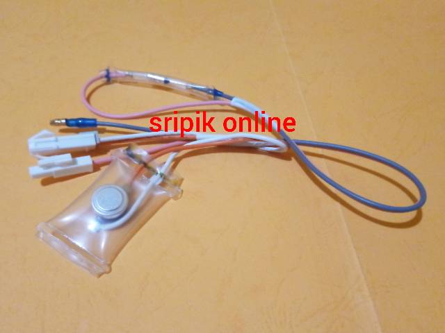 defrost bimetal kulkas 4 kabel fuse luar toshiba