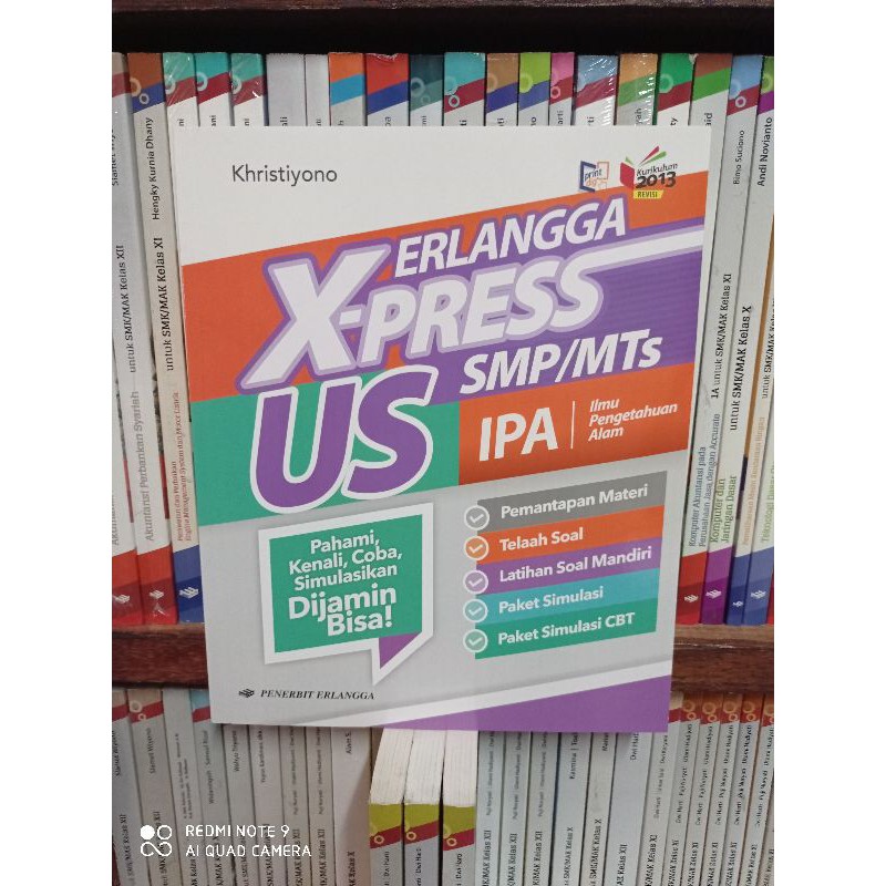 OBRAL Buku US XPress US IPA SMP / MTS 2021 Erlangga