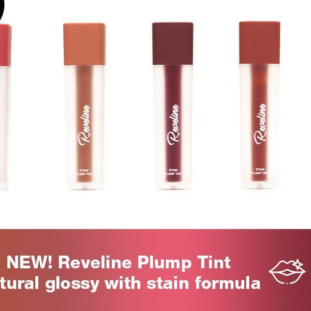 ☪ Reveline Stain Plump Tint | Lip tint Reveline | Reveline Stain Plump Tint Gel ☺