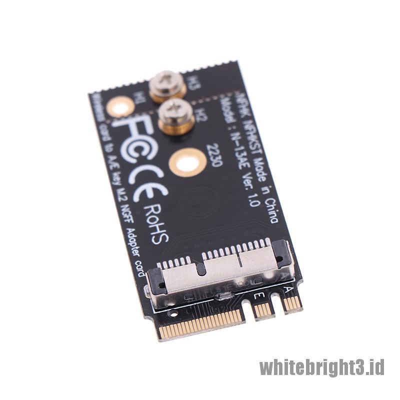 &lt; White3 &gt; BCM94360CS2 BCM943224Pciebt2 Modul Kartu wireless WIFI 12 + 6 Pin Ke NGFF