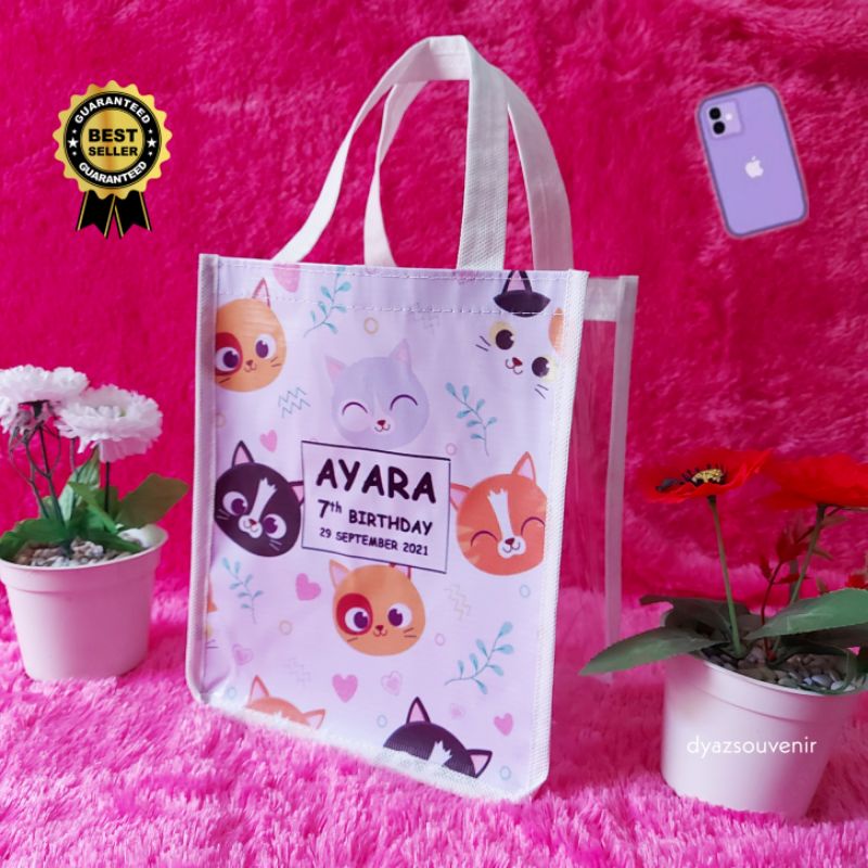 

Tas mika goodie bag ulang tahun custom souvernir ulang tahun