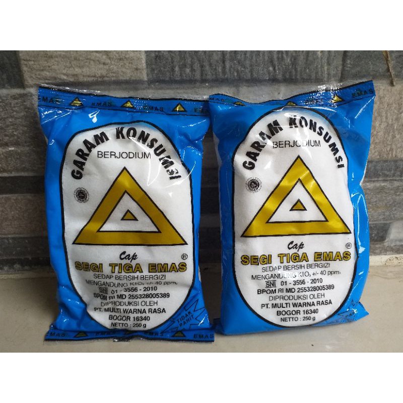 

Garam Halus Segitiga Emas 250 Gr