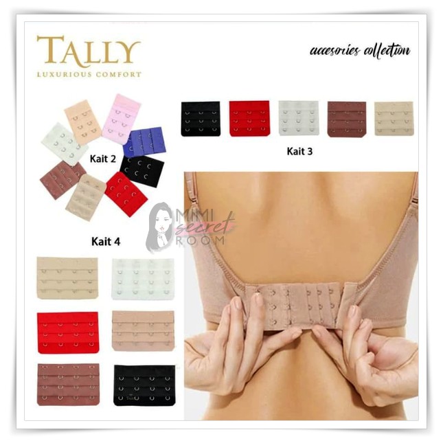 ❤ MIMI ❤ Tally Kait BH Kait 2 Dua 3 Tiga Sambungan Tali Bra Extension