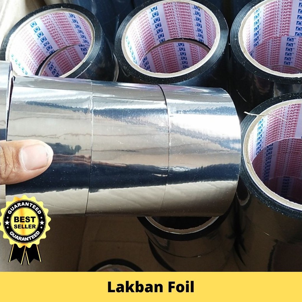 Lakban Alumunium Foil Terbaik - Lakban Alumunium Foil Untuk Atap - Lakban Alumunium Foil Anti Bocor 