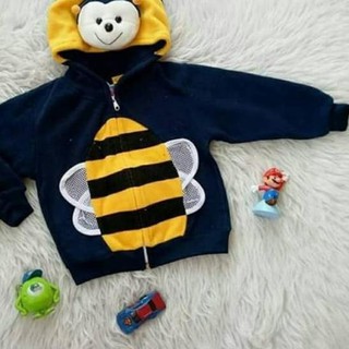 pqd 73 Jaket Bayi  Karakter Hewan Lucu Pakaian  Anak  Laki  