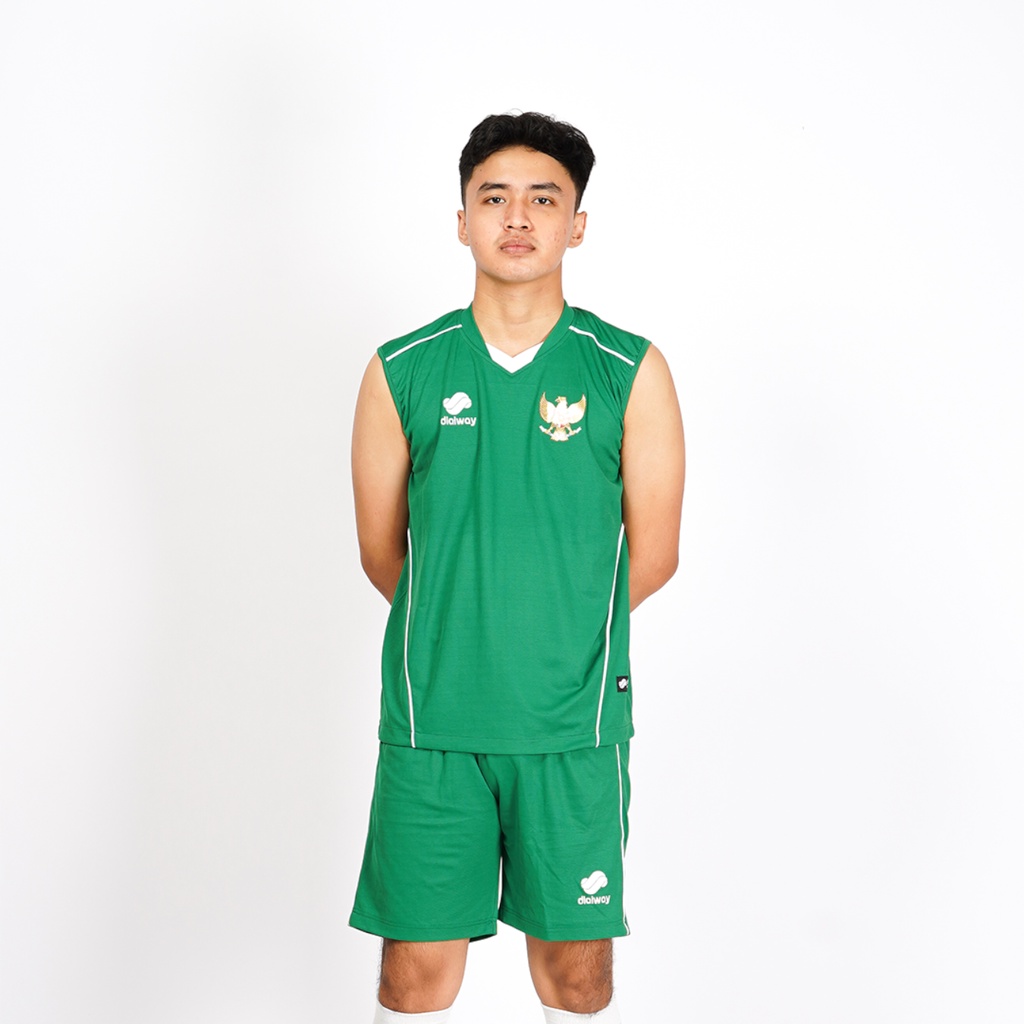 jersey training timnas  hijau