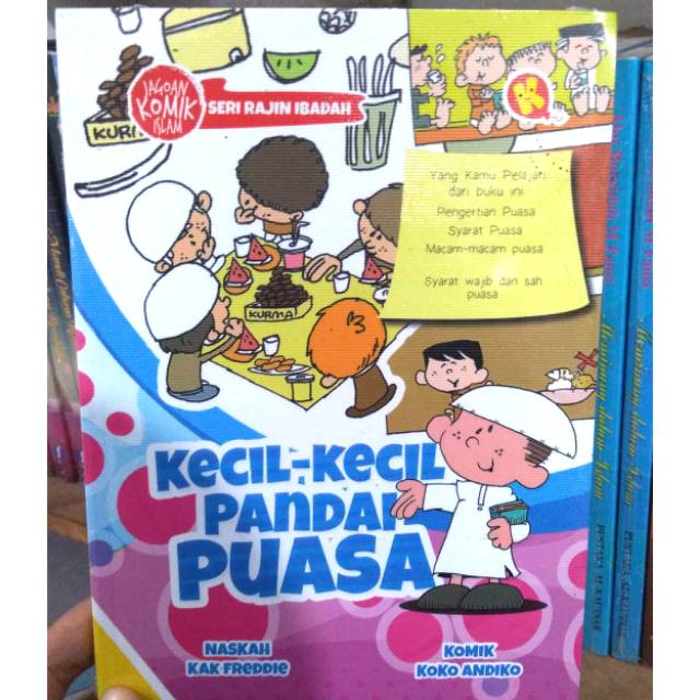 Komik Kecil Kecil Pandai Puasa Original Salsabila Komik Islami Anak Edukasi Ramadhan Belajar Puasa F