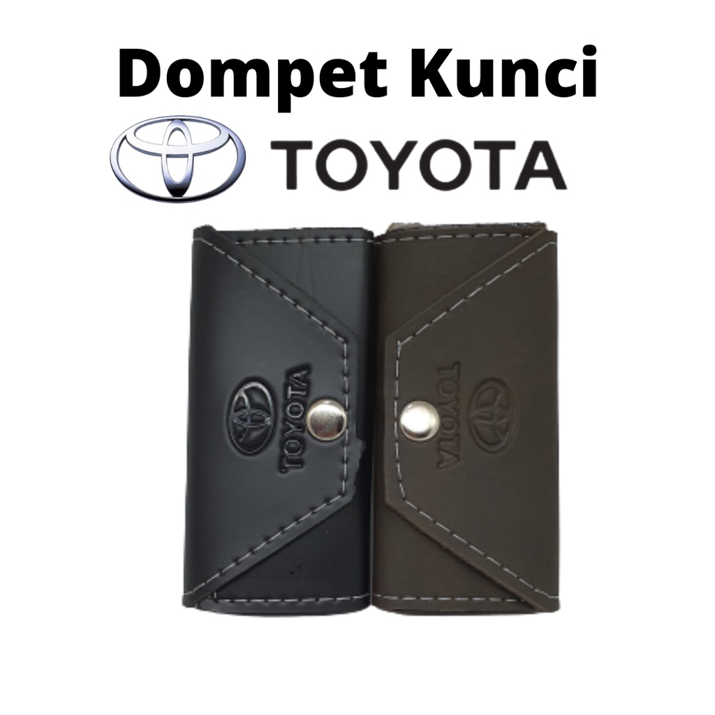 Dompet Kunci Mobil STNK logo Toyota (Kunci##Embos)