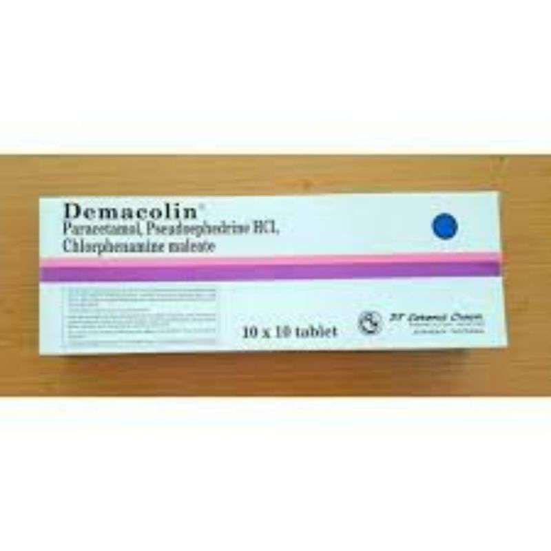 Demacolin. tab 1 strip isi 10 tab