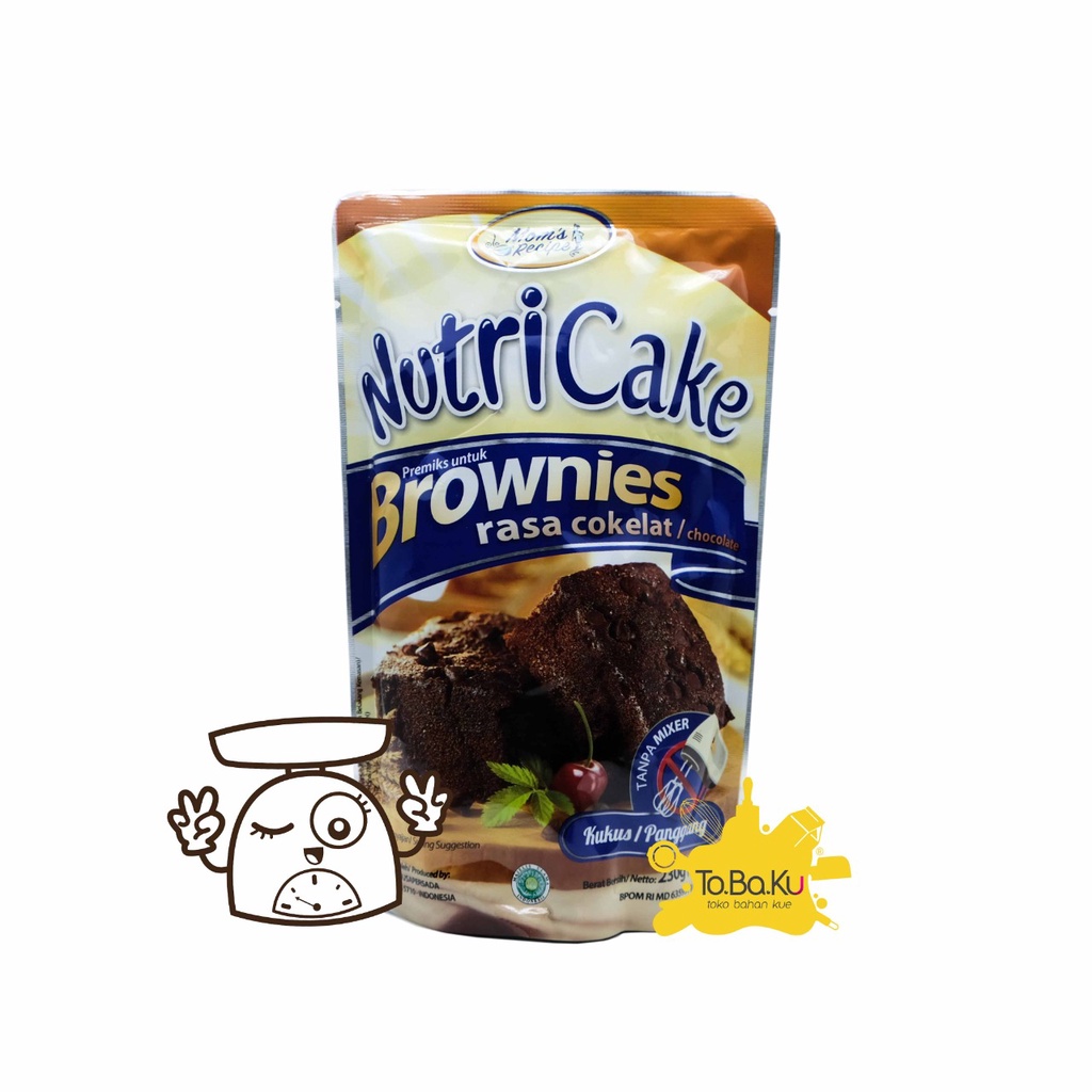 

Nutricake Brownies 230gr