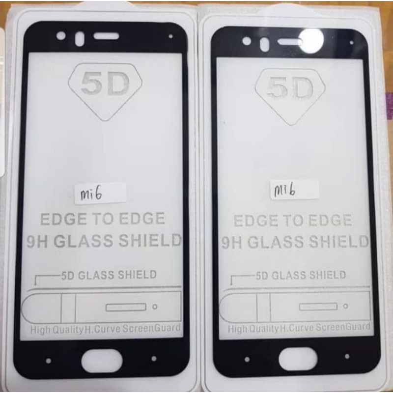 Xiaomi Mi 6 Tempered Glass Full Layar Anti Gores Kaca