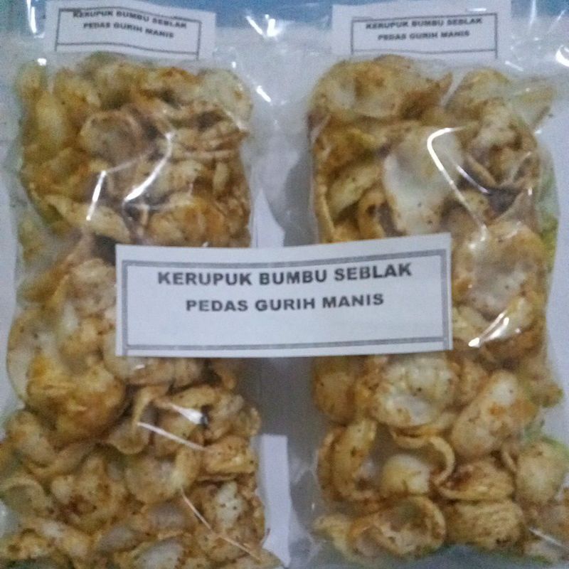 

kerupuk bumbu seblak