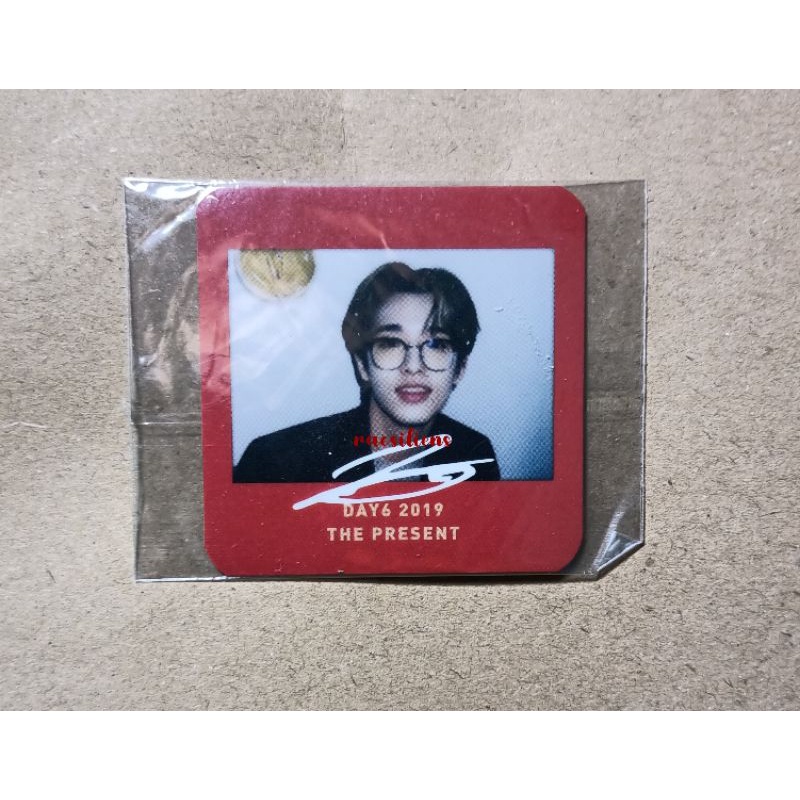 PC STICKY NOTE JAE DAY6 MERAH THE PRESENT
