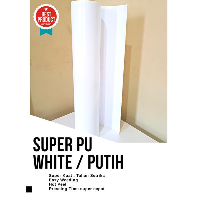 

Harga Terbaik Super Pu Polyflex / Poliflex / Vinyl Free Cutting - Putih