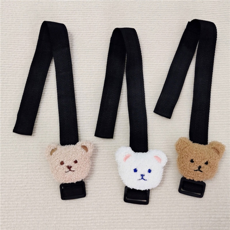 Mary Safety Wrist Strap Dengan Plush Bear End Sliding Cegah Sabuk Pergelangan Tangan Untuk Troli