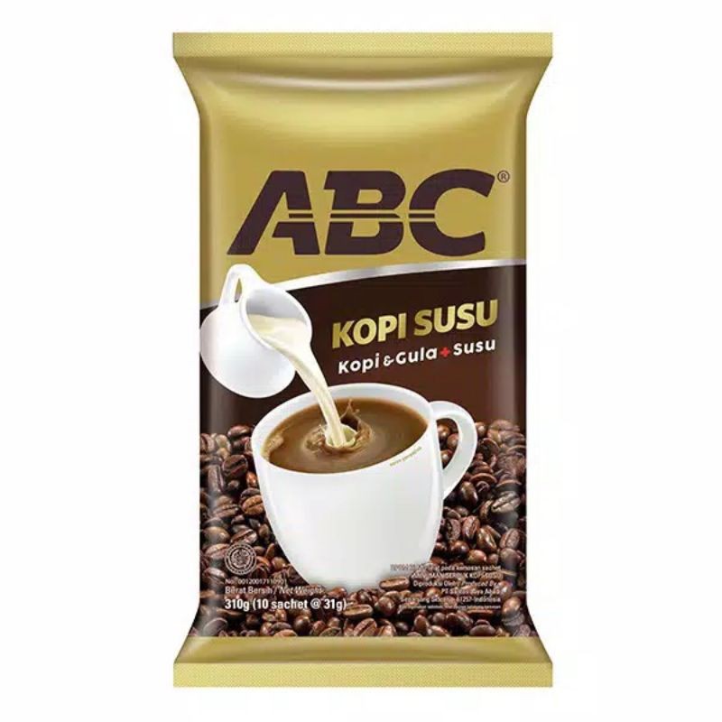 

ABC Kopi Susu 10 × 31gr