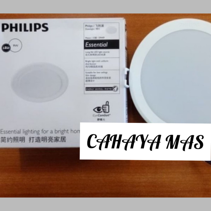 LAMPU LED DOWNLIGHT PANEL PHILIPS 59449 9 WATT 4 INCH MESON 9W 4INCH