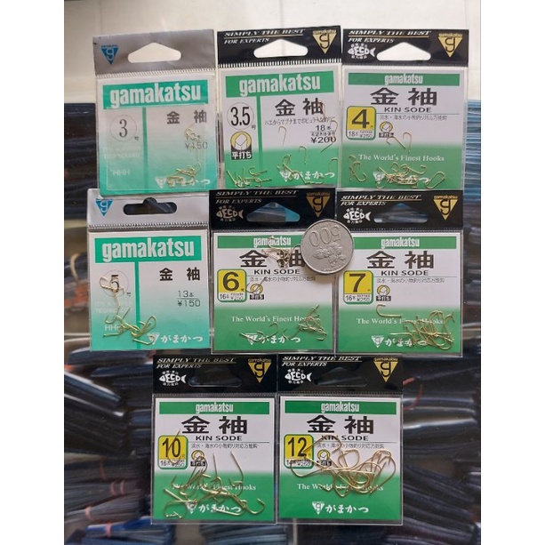 Kail Pancing Gamakatsu Sode Gold