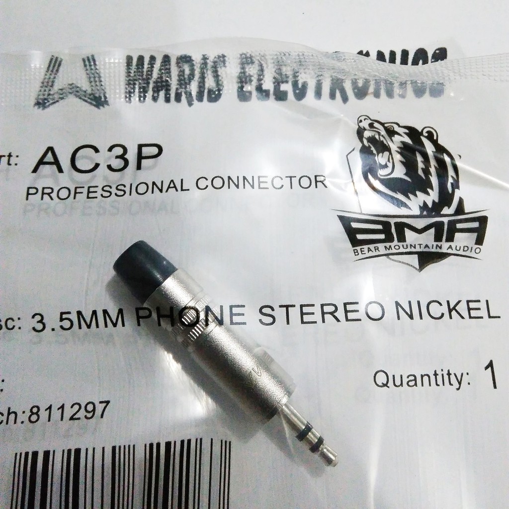 jack audio aux phone 3,5mm akai jack mini stereo BMA