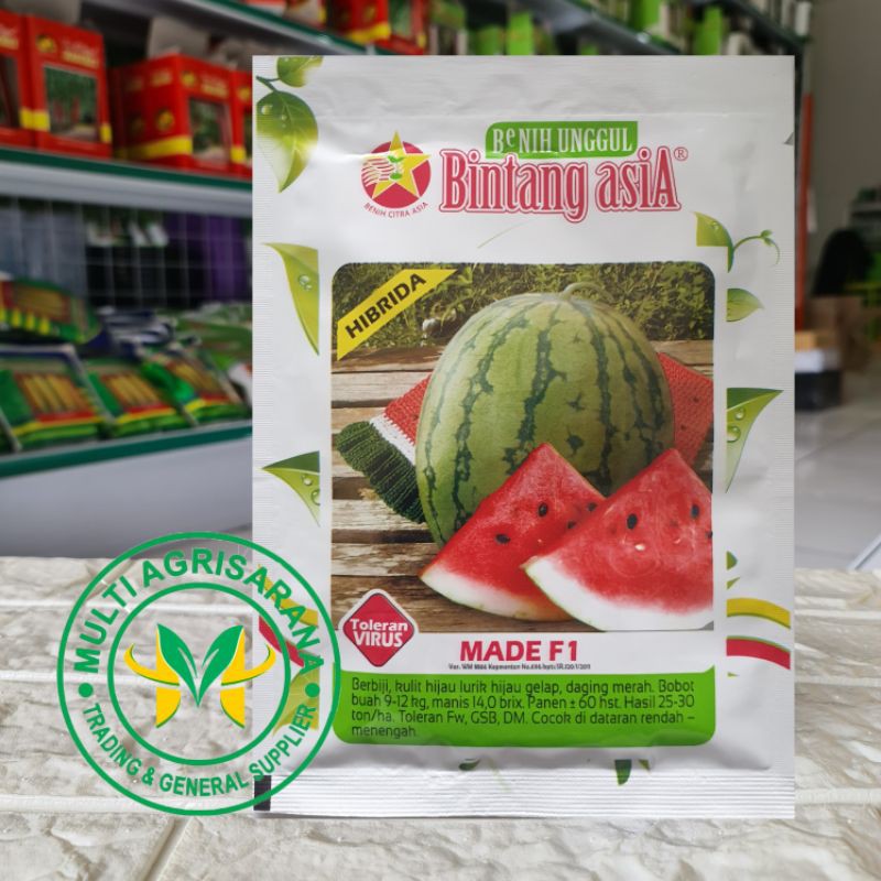 Isi 20gr Benih bibit Semangka MADE F1
