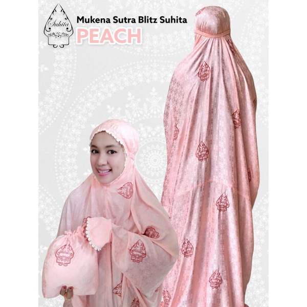 [Part 1] Mukena Suhita Gunungan Terusan Peach