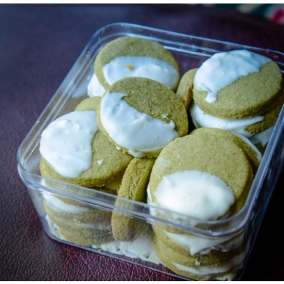 

Matcha Cookies (Kue Kering Matcha dengan coklat putih) | Nanica Cookies and friends