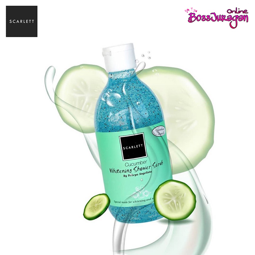 (BOSS) SCARLETT Whitening Shower Scrub Series