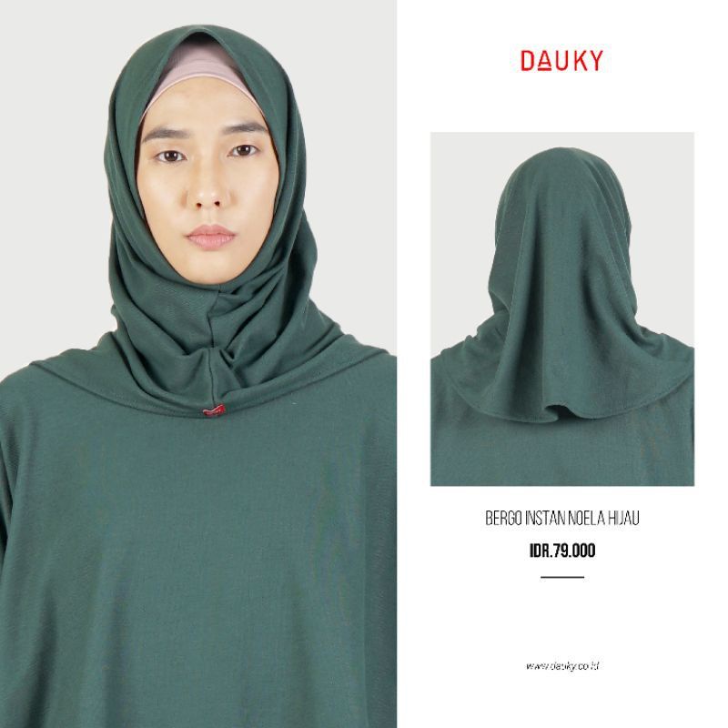 Bergo Noela hijab instan (Dauky Fashion)