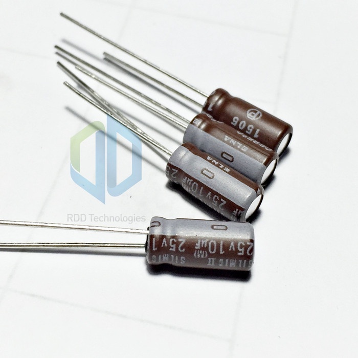 Nhge04 Capacitor 10Uf/25V Elna Silmic Ii Bgde04T