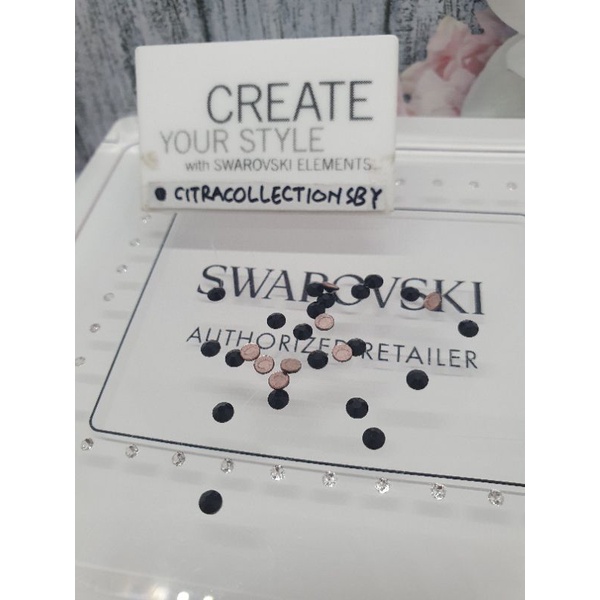 Swarovski Hotfix | gosok | tempel warna ss12 ss16 ss20