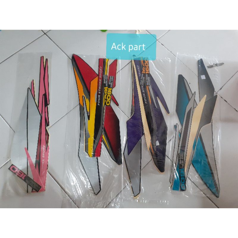 STIKER GL PRO GL MAX STRIPING GL PRO MAX